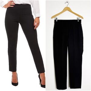 SPANX Pull-On Straight Leg Pants Black Size Medium